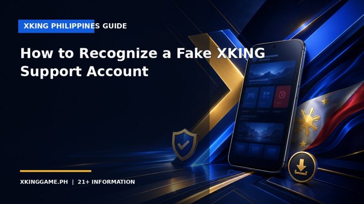 How to Recognize a Fake XKING Support Account — XKINGGAME.PH guide